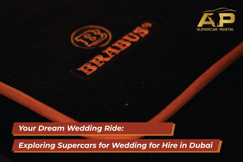 Supercars for Wedding